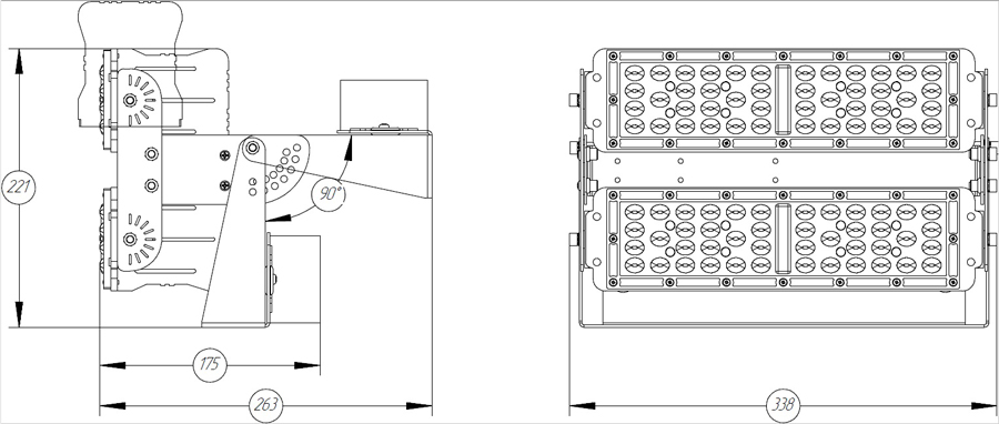 FG 100 COLD 200W faros