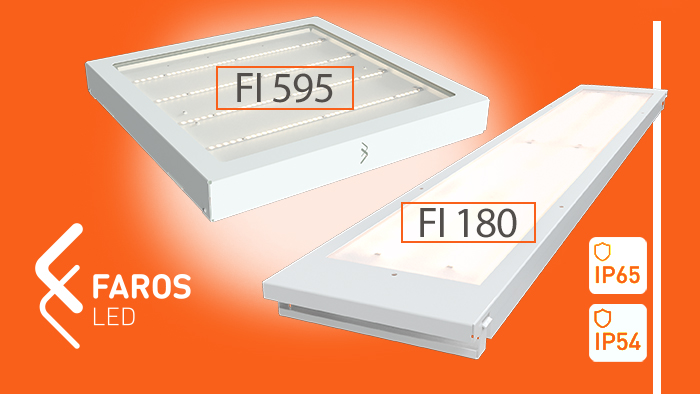 Светильники для чистых помещений от FAROS LED